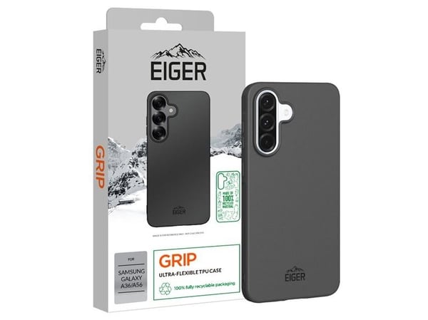 EIGER EGCA00719, Mobilskal, Samsung, Galaxy A56 / A36, 17 cm (6.7"), Svart