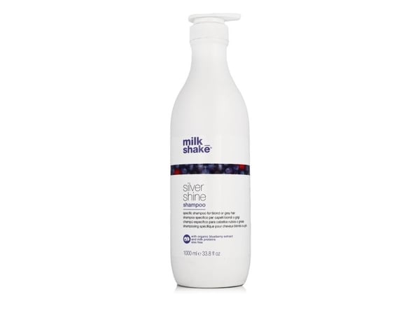 Milk Shake Shampoo for blondt og grått hår Silver Shine 1000ml