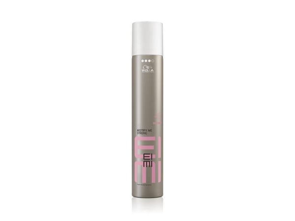 Hårspray med sterkt hold og hurtigtørkende Wella Professionals Eimi Mistify Me 3 prikker 500ml