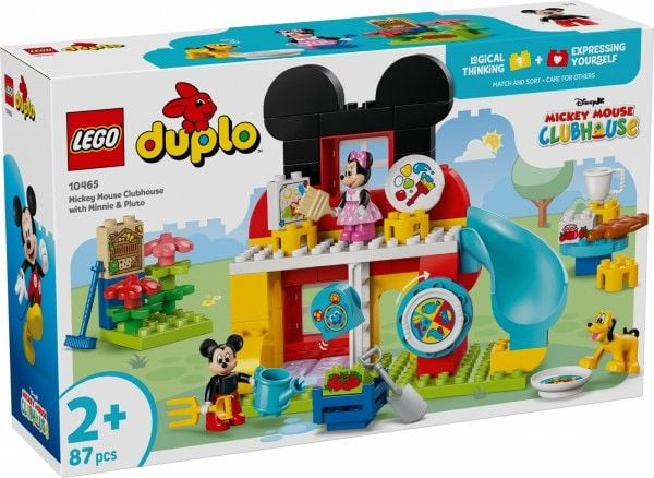 LEGO DUPLO Disney TM 10465 Mikkes Klubbhus med Minni og Pluto