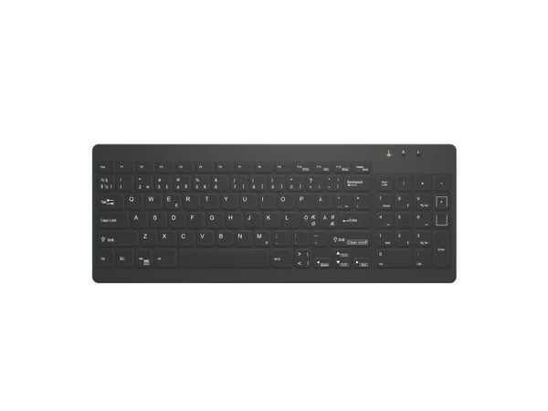 Contour Active Key MedicalKey ClassicClean - Tangentbord - medicinsk, hygienisk design - compact - trådlös - USB, 2.4 GHz - QWERTY - hela norden - ...