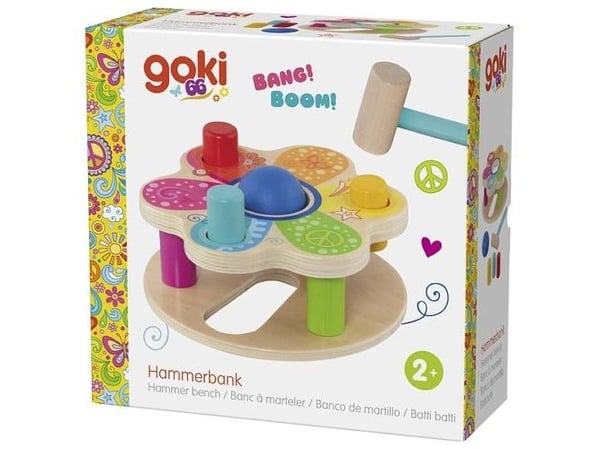 Goki 58310, 1 År, Trä, Multifärg