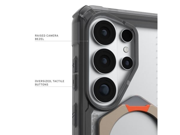 Urban Armor Gear Plasma XTE 360, deksel, Samsung, Galaxy S26 Ultra, 17,5 cm (6,9"), Aske