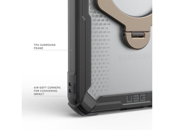 Urban Armor Gear Plasma XTE 360, deksel, Samsung, Galaxy S26 Ultra, 17,5 cm (6,9"), Aske