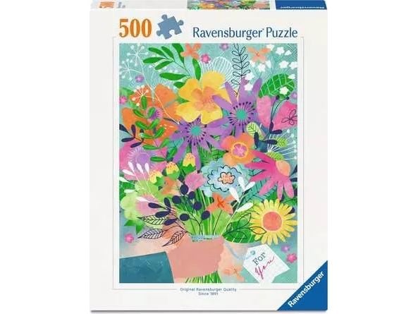 Ravensburger 12001795, 500 stykker, Flora, 12 år