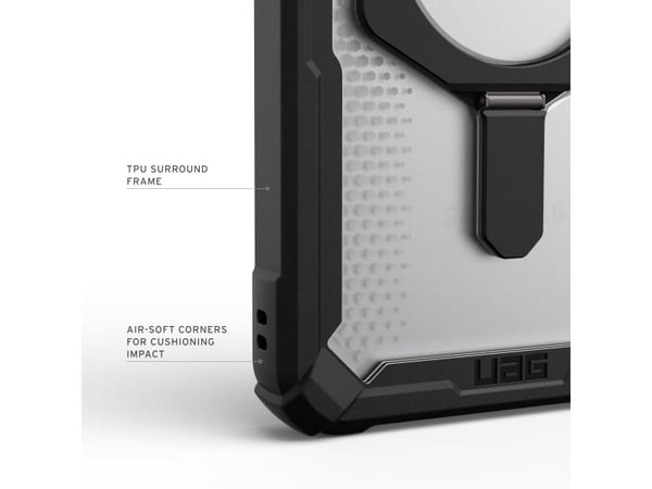 Urban Armor Gear Plasma XTE, Etui, Samsung, Galaxy S26 Ultra, 17,5 cm (6.9"), Svart, Gjennomsiktig
