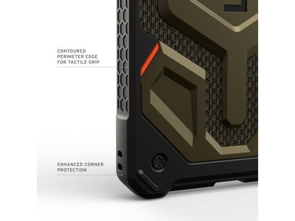Urban Armor Gear Monarch Pro Kevlar, Etui, Samsung, Galaxy S26 Ultra, 17,5 cm (6.9"), Grønn