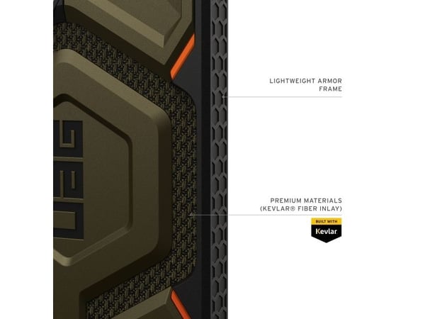 Urban Armor Gear Monarch Pro Kevlar, Etui, Samsung, Galaxy S26 Ultra, 17,5 cm (6.9"), Grønn