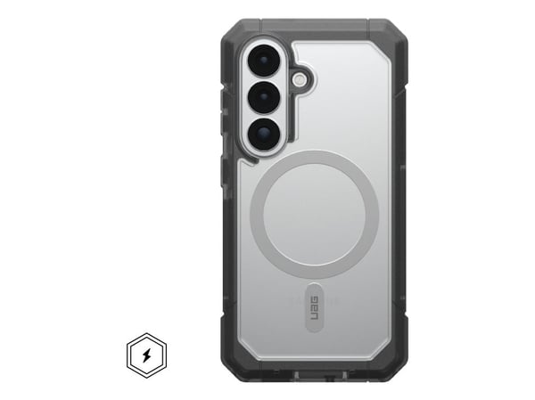 UAG - Trooper w/Magnet Cover - Clear/Ash - Samsung S26