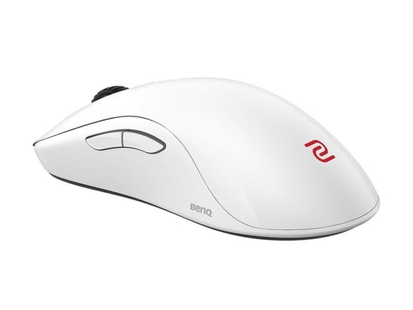 BenQ ZOWIE FK2-DW - Glossy Edition - mus - 4K, for esports, M - høyre- og venstrehåndet - 7 knapper - trådløs - 2.4 GHz - hvit