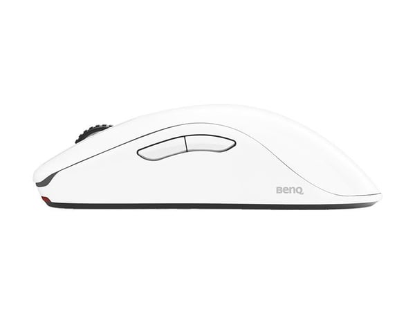 BenQ ZOWIE FK2-DW - Glossy Edition - mus - 4K, for esports, M - høyre- og venstrehåndet - 7 knapper - trådløs - 2.4 GHz - hvit