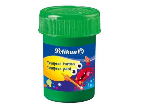 Pelikan Tempera, Sort, Blå, Grønn, Rosa, Hvit, Gult, Væske, 25 ml, 6 stykker