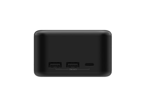 Belkin Connect, langallinen, USB 3.2 Gen 1 (3.1 Gen 1) Type-C, 96 W, 1000 Mbit/s, musta, 5 Gbit/s.