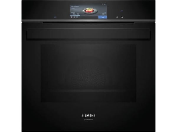 Siemens iQ700 HB978GMB1, Medium, Elektrisk ovn, 71 L, 71 L, 30 - 300 °C, Hydrolytisk + pyrolytisk