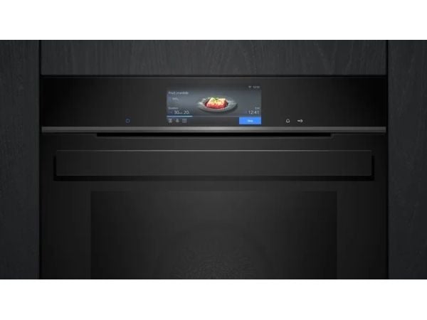 Siemens iQ700 HB978GMB1, Medium, Elektrisk ovn, 71 L, 71 L, 30 - 300 °C, Hydrolytisk + pyrolytisk