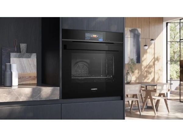 Siemens iQ700 HB978GMB1, Medium, Elektrisk ovn, 71 L, 71 L, 30 - 300 °C, Hydrolytisk + pyrolytisk