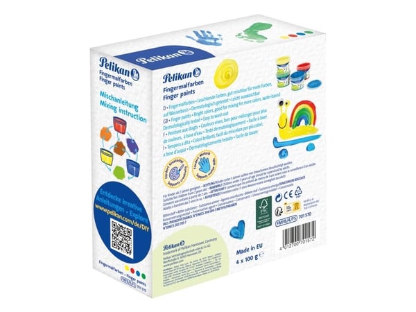 Pelikan 701570, Blå, Grønn, Rød, Gult