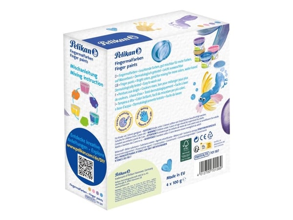 Pelikan 701587, Blå, Perle, Rosa, Fiolett, Gult