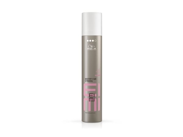 Hårspray med sterkt hold og hurtigtørkende Wella Professionals Eimi Mistify Me 3 prikker 300ml