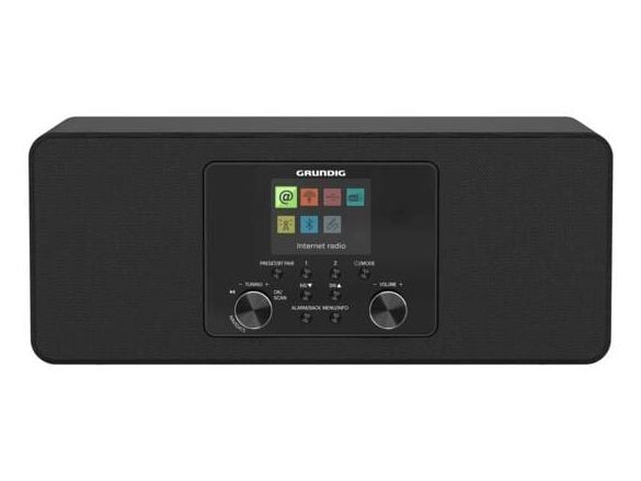 Grundig DTR 5100 2.0 DAB+ WEB, Bærbar, Analog og digital, DAB, DAB+, FM, 14 W, TFT, 6,1 cm (2.4")