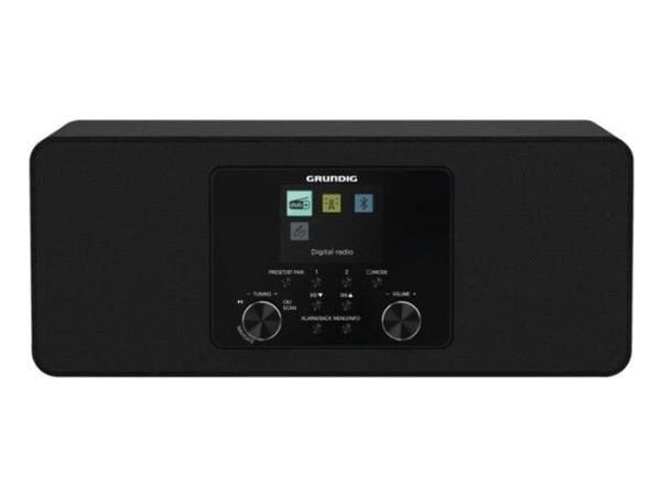 Grundig DTR 4600 2.0 DAB+, Bærbar, Analog og digital, DAB, DAB+, FM, 18 W, TFT, 6,1 cm (2.4")
