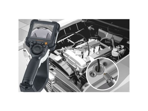 Laserliner VideoInspector Mini, 640 x 480 piksler, 8,89 cm (3.5"), 1280 x 720 piksler, JPEG, 80°, 2x