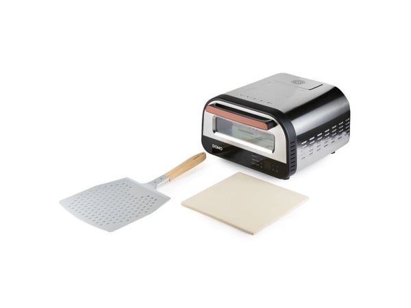 Domo DO9289PZ, 1 pizza(er), Rustfritt stål, Svart, 320 cm, 450 °C, 80 - 450 °C, 0,97 m