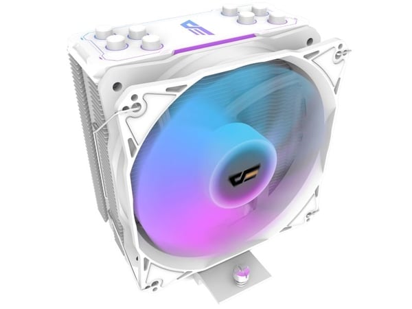 darkFlash Z4 Pro Mist, Luftkjøler, 12 cm, 800 RPM, 1600 RPM, Hvit