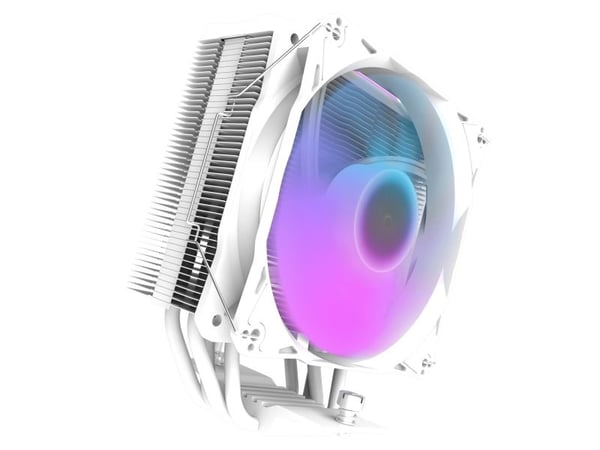 darkFlash Z4 Pro Mist, Luftkjøler, 12 cm, 800 RPM, 1600 RPM, Hvit