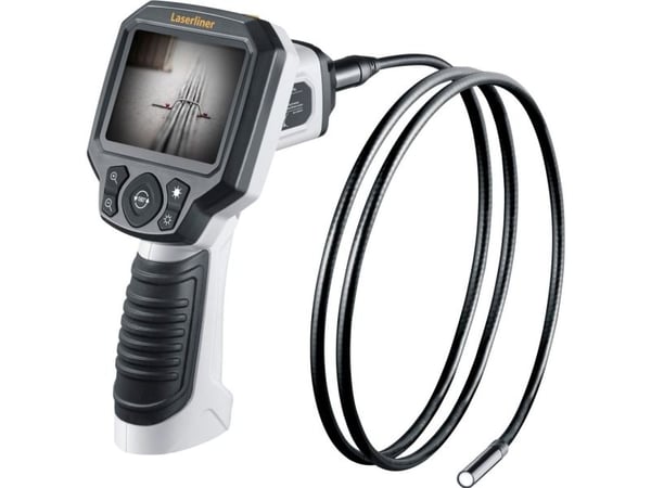 Laserliner VideoScope XL, 320 x 240 piksler, 8,13 cm (3.2"), 53°, 2x, 9 mm, Svart, Hvit