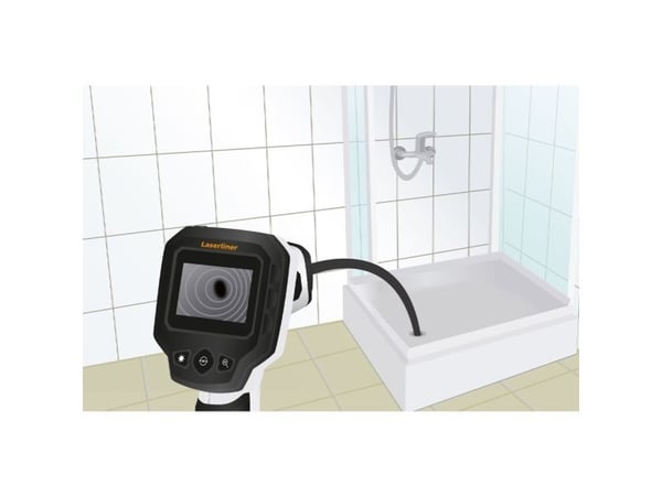 Laserliner VideoScope One, 320 x 240 piksler, 6,86 cm (2.7"), 320 x 240 piksler, 53°, 2x, 9 mm
