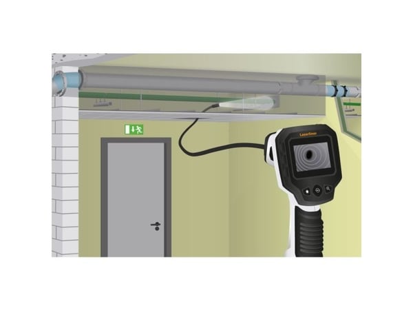 Laserliner VideoScope One, 320 x 240 piksler, 6,86 cm (2.7"), 320 x 240 piksler, 53°, 2x, 9 mm