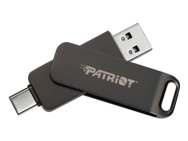 Pendrive Patriot Patriot Rage R550 1TB Dual USB A+C, Alu, 100MBs