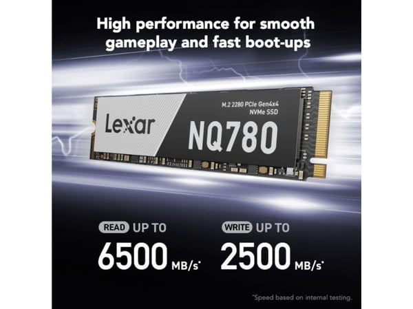 Lexar NQ780 - SSD - 1 TB - intern - M.2 2280 - PCIe 4.0 x4 (NVMe)