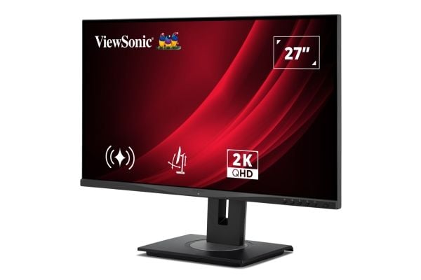 Viewsonic VG Series 27" 1440p Ergonomic IPS Mon, 68,6 cm (27"), Quad HD, LED, 5 ms, musta