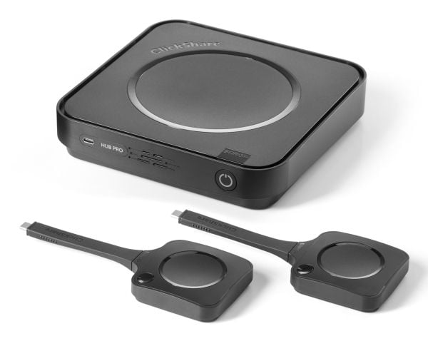 Barco ClickShare Hub Pro videokonferanseromssystem inkl. 2 Clickshare Button Gen 5