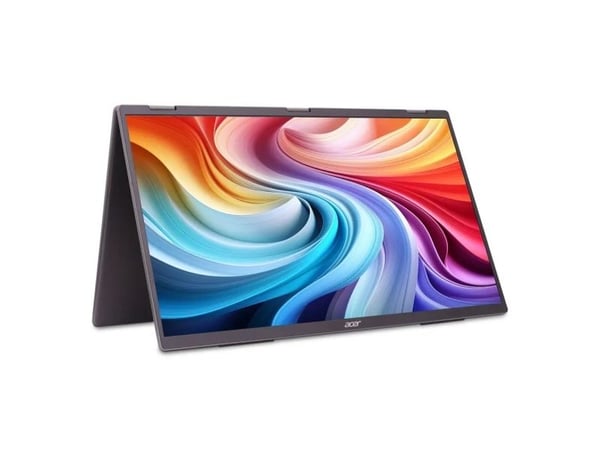 Acer PD193QT Ebmiuux - PD3 Series - LCD-skjerm - 19" (18.5" synlig) - portabel - 250 cd/m² - 4 ms - HDMI, 2xUSB-C - høyttalere - svart