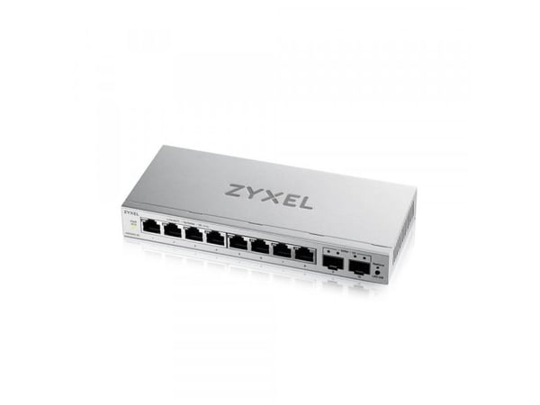 Zyxel GS1200v3 Series GS1200-10v3 - Switch - Styrt - 8 x 10/100/1000 + 2 x Gigabit SFP - stasjonær