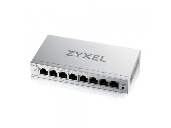 Zyxel GS1200 Series GS1200-8 - Switch - smart - 8 x 10/100/1000 - stasjonær