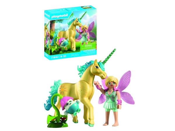 Playmobil samleobjekt med enhjørning solskinn