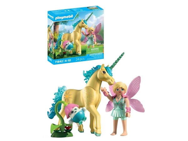 Playmobil samleobjekt med enhjørning solskinn