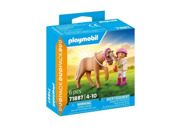 Playmobil Hester av fossen 71887, Action/Eventyr, 4 År, Flerfarvet