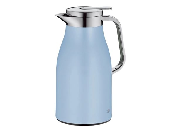 Alfi Skyline, Karahvi, 1 L, Sininen, Silikoni, Polypropeeni (PP), Kestomuovinen elastomeeri, Ruostumaton teräs, Lasi, Pyöreä, Muovi