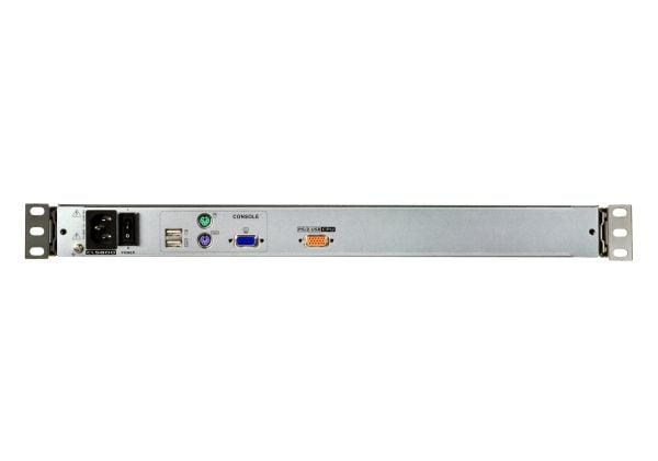 KVM-konsoll ATEN CL5800N, 48 cm LCD-skjerm, VGA, PS/2-USB, periferiutstyrsport, CH