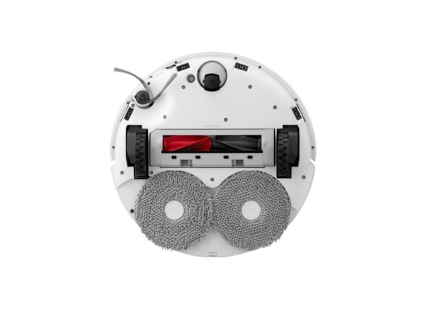 Roborock Qrevo Curv 5A1, Uten pose, Svart, Hvit, Rund, Støv pose, 0,325 l, Lade, Purification