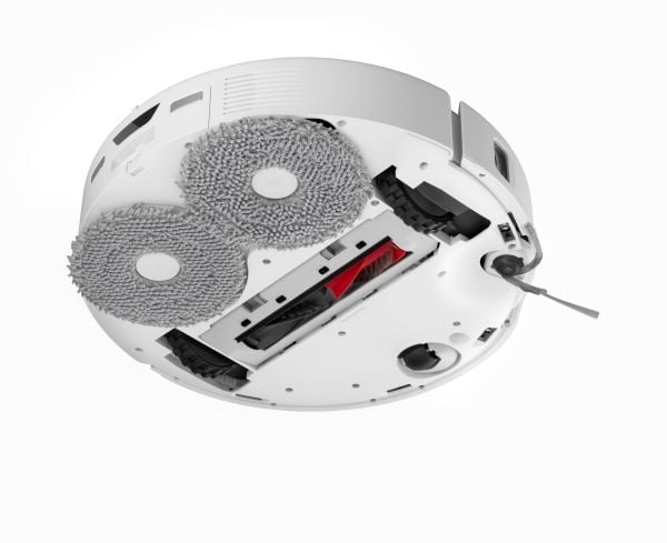 Roborock Qrevo Curv 5A1, Uten pose, Svart, Hvit, Rund, Støv pose, 0,325 l, Lade, Purification