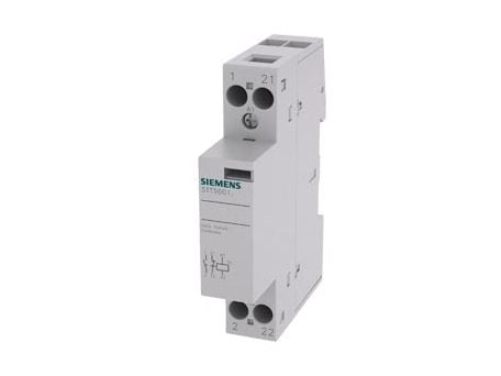 Siemens 5TT5001-0 Installationsbeskyttelse 1 x sluttekontakt, 1 x brydekontakt 20 A 1 stk