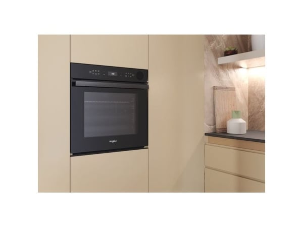 Whirlpool Absolute AKZ9S 8260 FB - Ovn - med dampfunksjon - innebygd - fordypning - bredde: 56 cm - dybde: 55 cm - høyde: 58.3 cm - med selvrens - ...