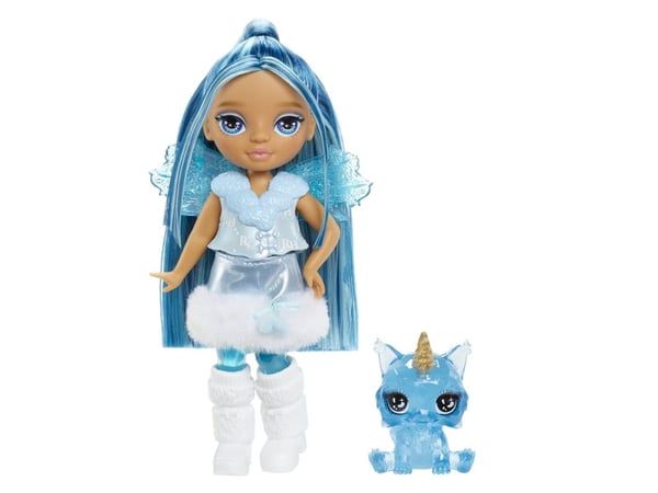 Rainbow High Littles Rainbow Fantasy Fairies Doll- Sapphire (blue), Muotinukke, Naaras, 4 vuosi/vuosia, Poika/tyttö, 140 mm, Monivärinen