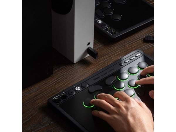 8Bitdo Arcade Controller for Xbox, Gamepad, PC, Xbox One, Xbox Series S, Xbox Series X, Analog, Flerfarget, Ledning & Trådløs, RF/USB